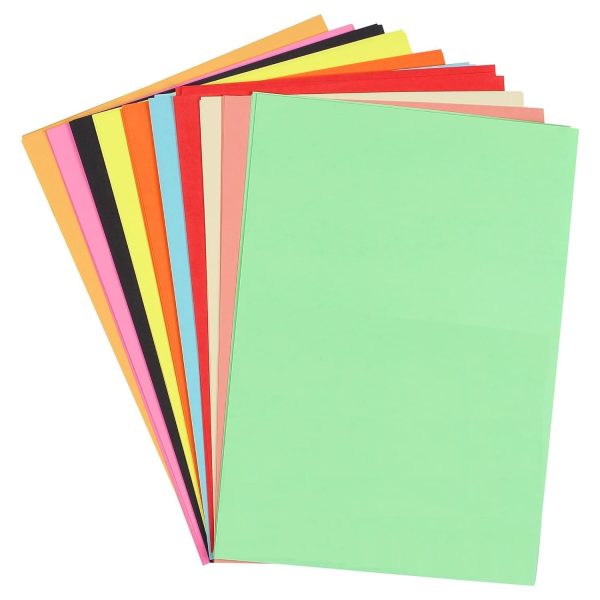 A3+ Pastel Paper Assorted 1 Pack of 200 sheets (Size -45 × 30 cm)