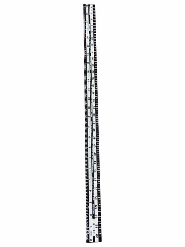 60 cm Tailor’s Straight Ruler – Dual Marking (Pack of 1)